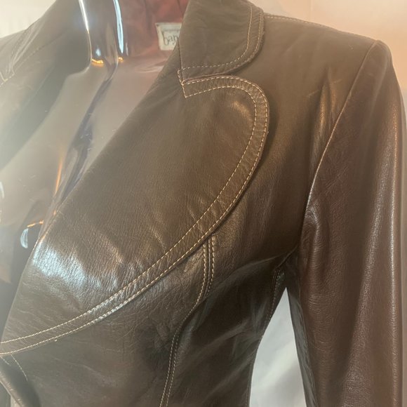 Vintage Bagatelle Leather jacket - Picture 2 of 10